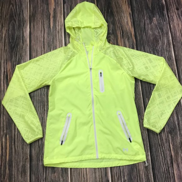 Under Armour Jackets & Blazers - Under Armour Semi Fitted HeatGear Neon Jacket - S